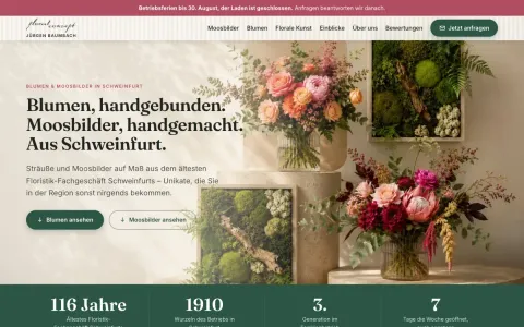 Blumen Baumbach