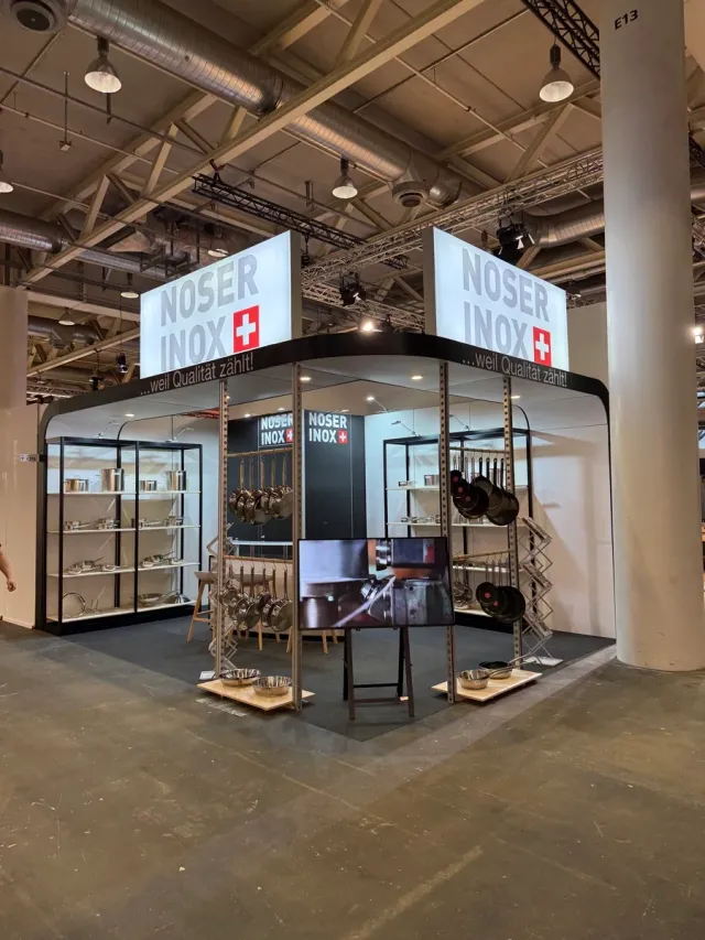 Messestand Noser Inox